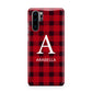 Tartan Christmas Personalised Huawei P30 Pro Phone Case
