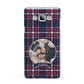 Tartan Christmas Photo Personalised Samsung Galaxy A7 2015 Case