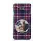 Tartan Christmas Photo Personalised Samsung Galaxy Alpha Case