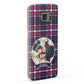 Tartan Christmas Photo Personalised Samsung Galaxy Case Fourty Five Degrees