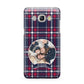 Tartan Christmas Photo Personalised Samsung Galaxy J5 2016 Case