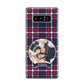 Tartan Christmas Photo Personalised Samsung Galaxy S8 Case