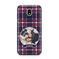 Tartan Christmas Photo Personalised Samsung J5 2017 Case