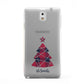 Tartan Christmas Tree Personalised Samsung Galaxy Note 3 Case