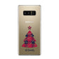 Tartan Christmas Tree Personalised Samsung Galaxy Note 8 Case