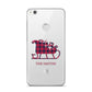 Tartan Santa Sleigh Personalised Surname Huawei P8 Lite Case