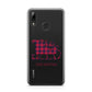 Tartan Santa Sleigh Personalised Surname Huawei Y7 2019