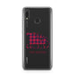 Tartan Santa Sleigh Personalised Surname Huawei Y9 2019