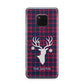 Tartan Stag Personalised Family Name Huawei Mate 20 Pro Phone Case