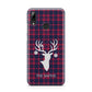 Tartan Stag Personalised Family Name Huawei Y7 2019