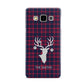 Tartan Stag Personalised Family Name Samsung Galaxy A5 Case