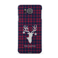 Tartan Stag Personalised Family Name Samsung Galaxy Alpha Case