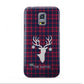 Tartan Stag Personalised Family Name Samsung Galaxy S5 Mini Case