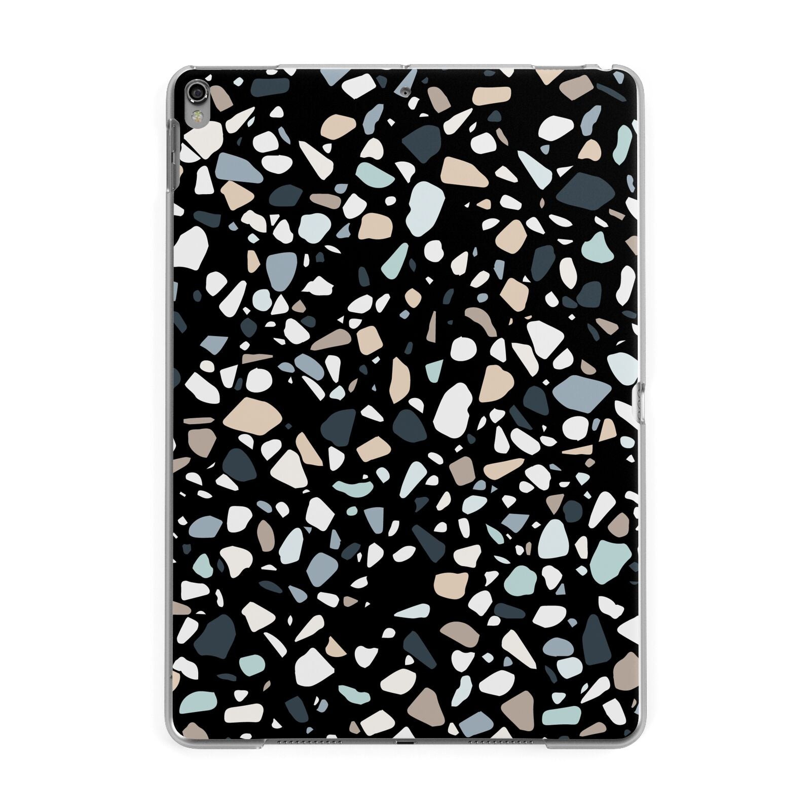 Terrazzo Apple iPad Grey Case