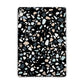 Clear Terrazzo Apple iPad Silver Case