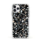 Terrazzo Apple iPhone 11 Pro in Silver with White Impact Case