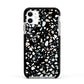 Terrazzo Apple iPhone 11 in White with Black Impact Case