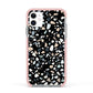 Terrazzo Apple iPhone 11 in White with Pink Impact Case