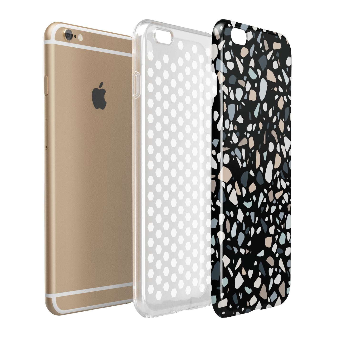 Terrazzo Apple iPhone 6 Plus 3D Tough Case Expand Detail Image
