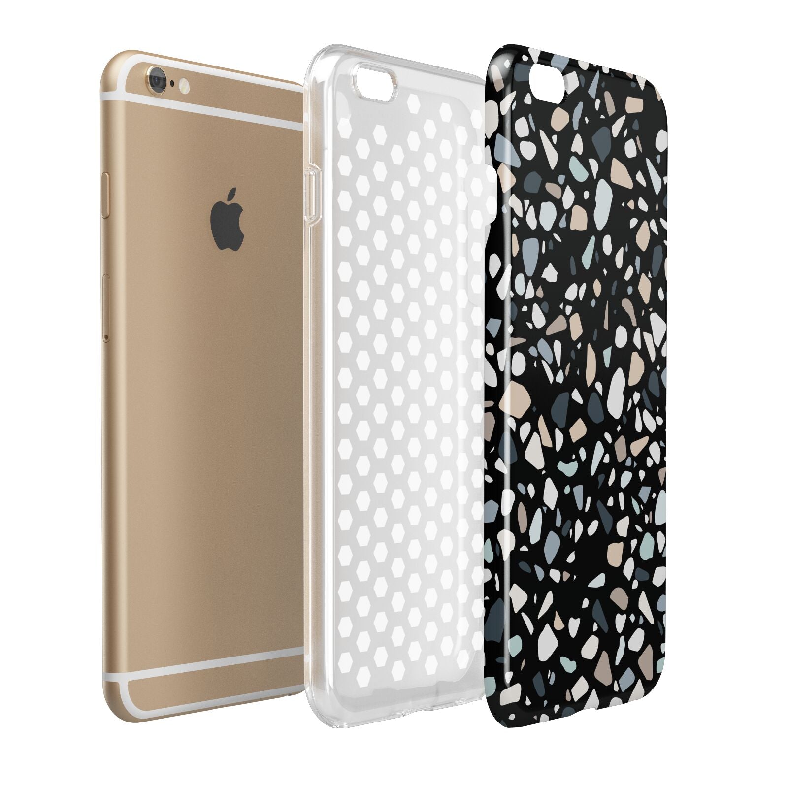 Terrazzo Apple iPhone 6 Plus 3D Tough Case Expand Detail Image