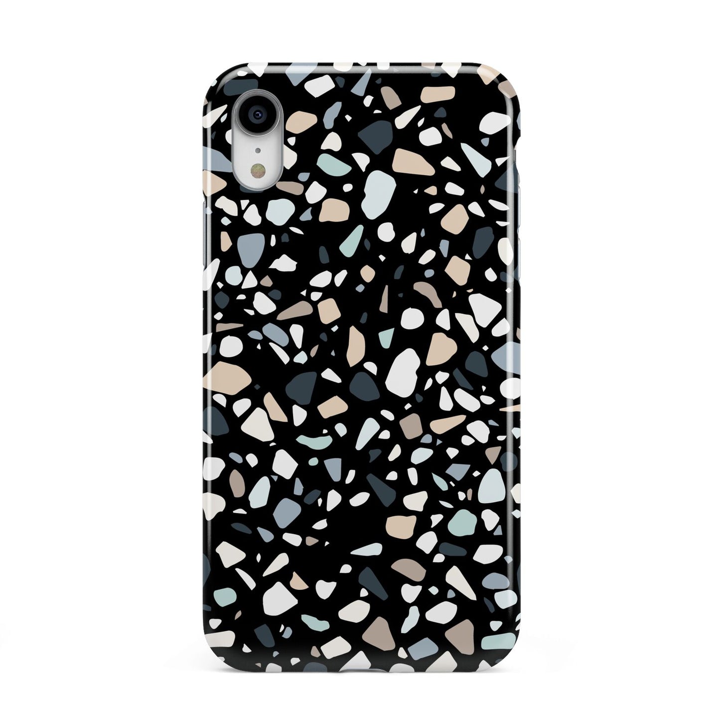 Terrazzo Apple iPhone XR White 3D Tough Case