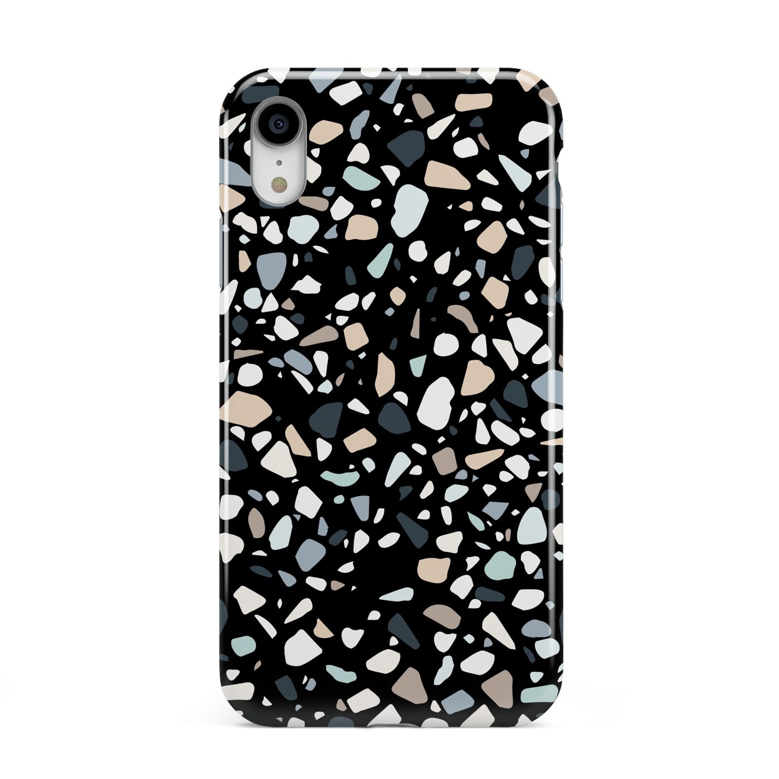 Terrazzo Apple iPhone XR White 3D Tough Case