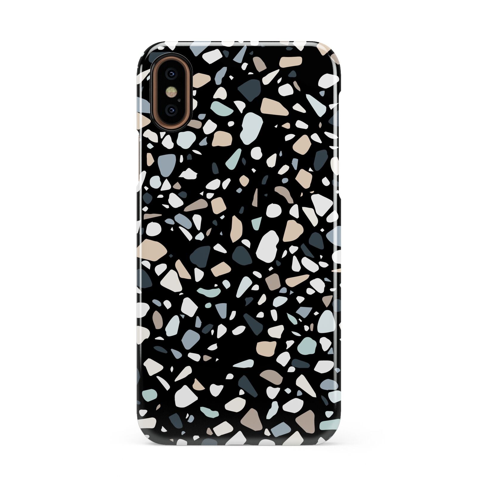 Terrazzo Apple iPhone XS 3D Snap Case