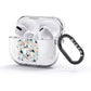 Terrazzo Pattern AirPods Glitter Case 3rd Gen Side Image