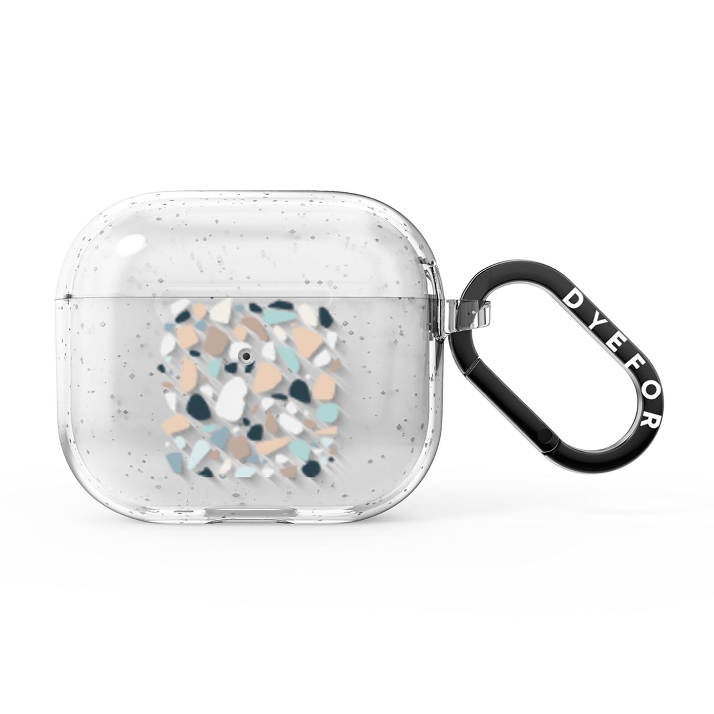 Terrazzo Pattern AirPods Glitter Case 3rd Gen