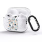 Terrazzo Pattern AirPods Pro Glitter Case Side Image