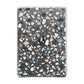 Terrazzo Pattern Apple iPad Grey Case