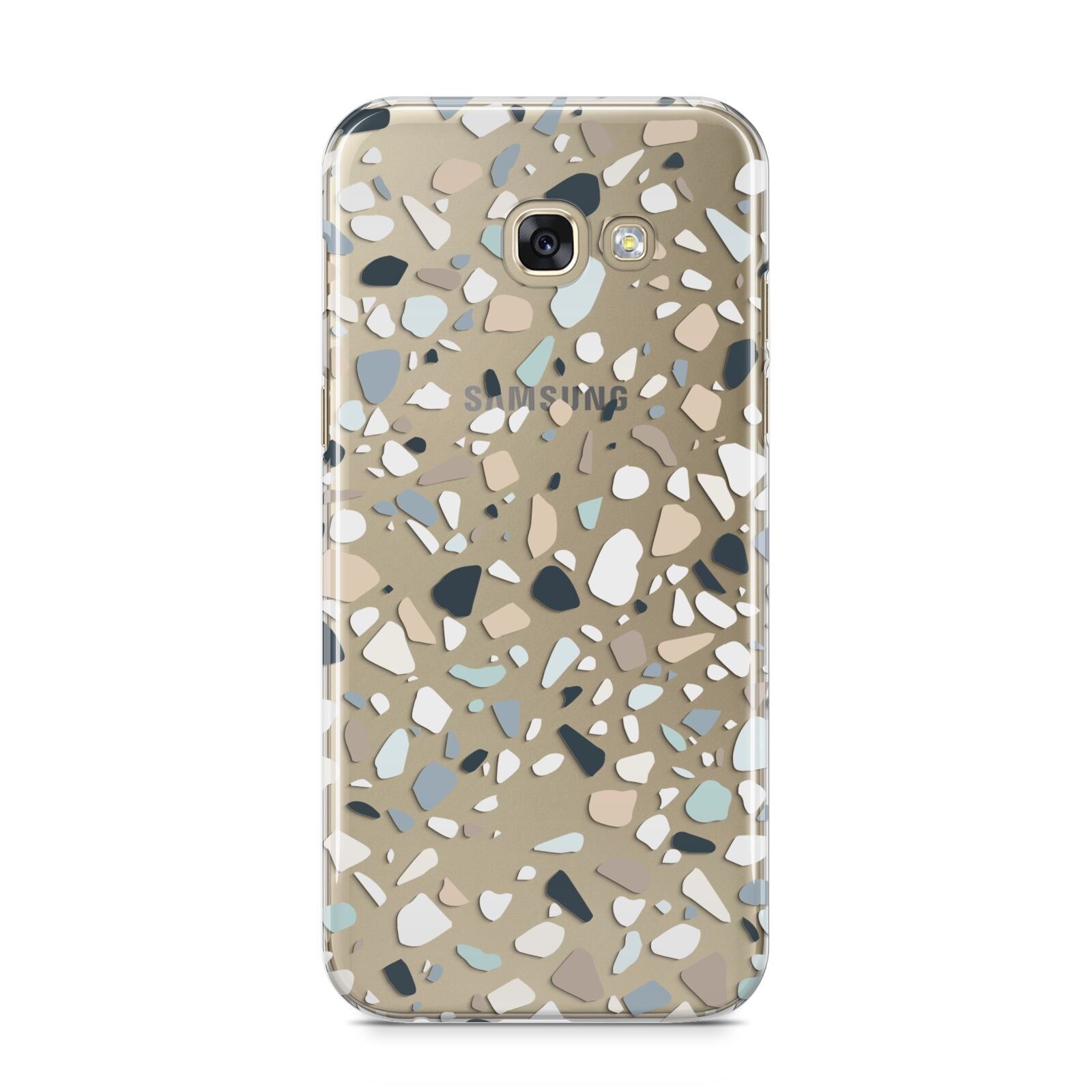Terrazzo Pattern Samsung Galaxy A5 2017 Case on gold phone