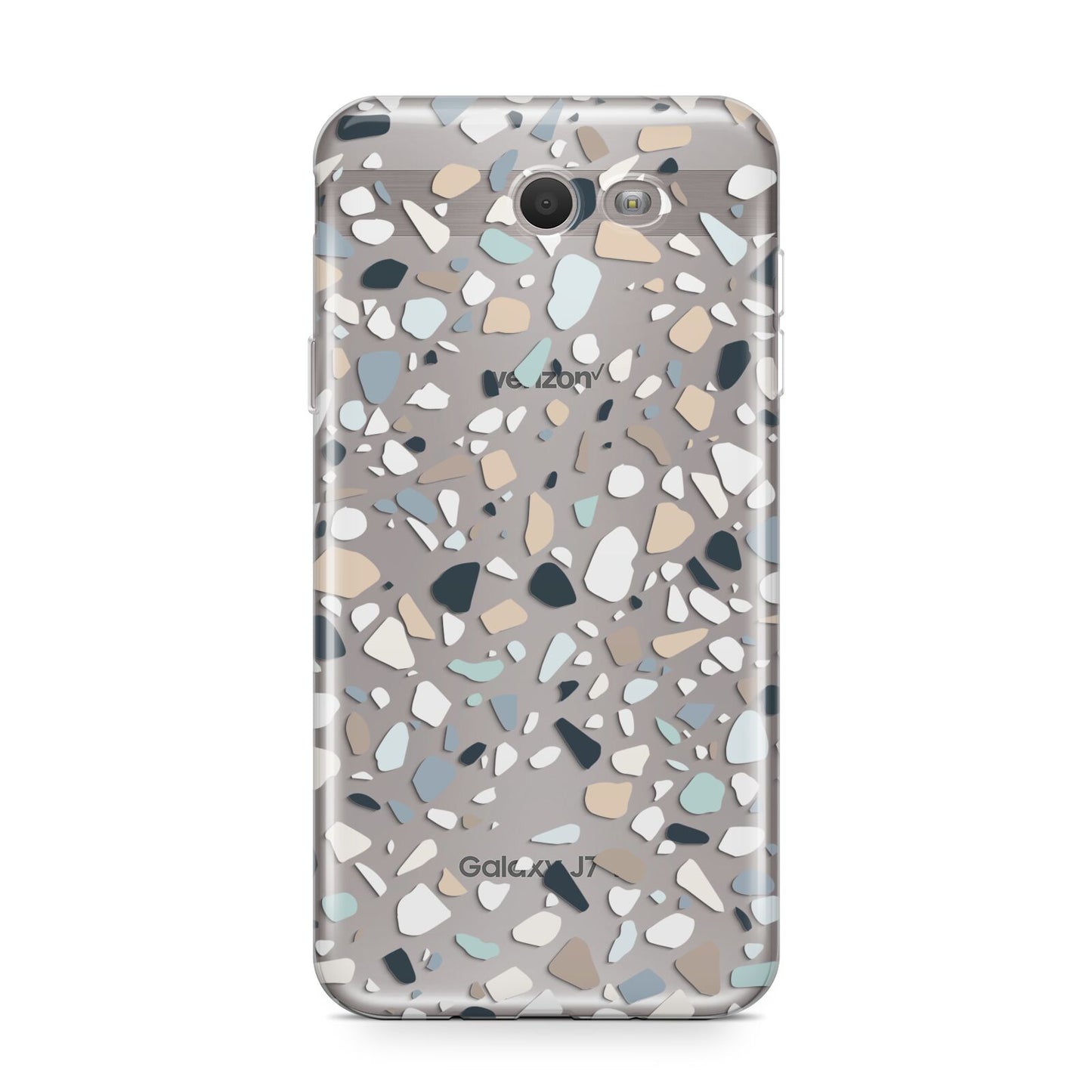 Terrazzo Pattern Samsung Galaxy J7 2017 Case