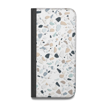 Terrazzo Pattern Vegan Leather Flip Samsung Case