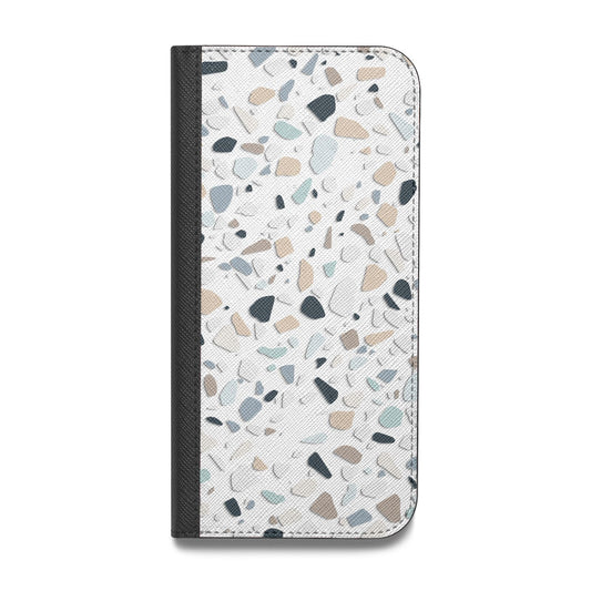 Terrazzo Pattern Vegan Leather Flip Samsung Case