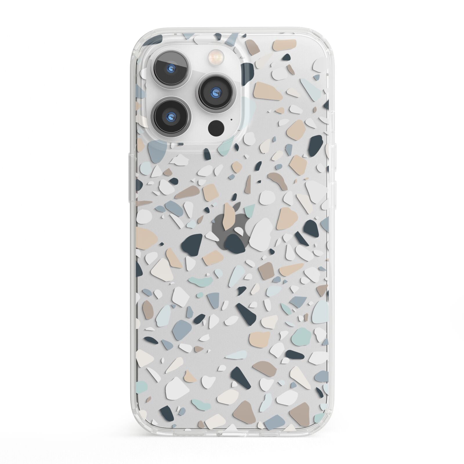 Terrazzo Pattern iPhone 13 Pro Clear Bumper Case
