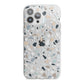 Terrazzo Pattern iPhone 13 Pro Max TPU Impact Case with White Edges
