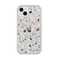 Terrazzo Pattern iPhone 14 Plus Glitter Tough Case Starlight