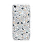 Terrazzo Pattern iPhone 7 Bumper Case on Silver iPhone