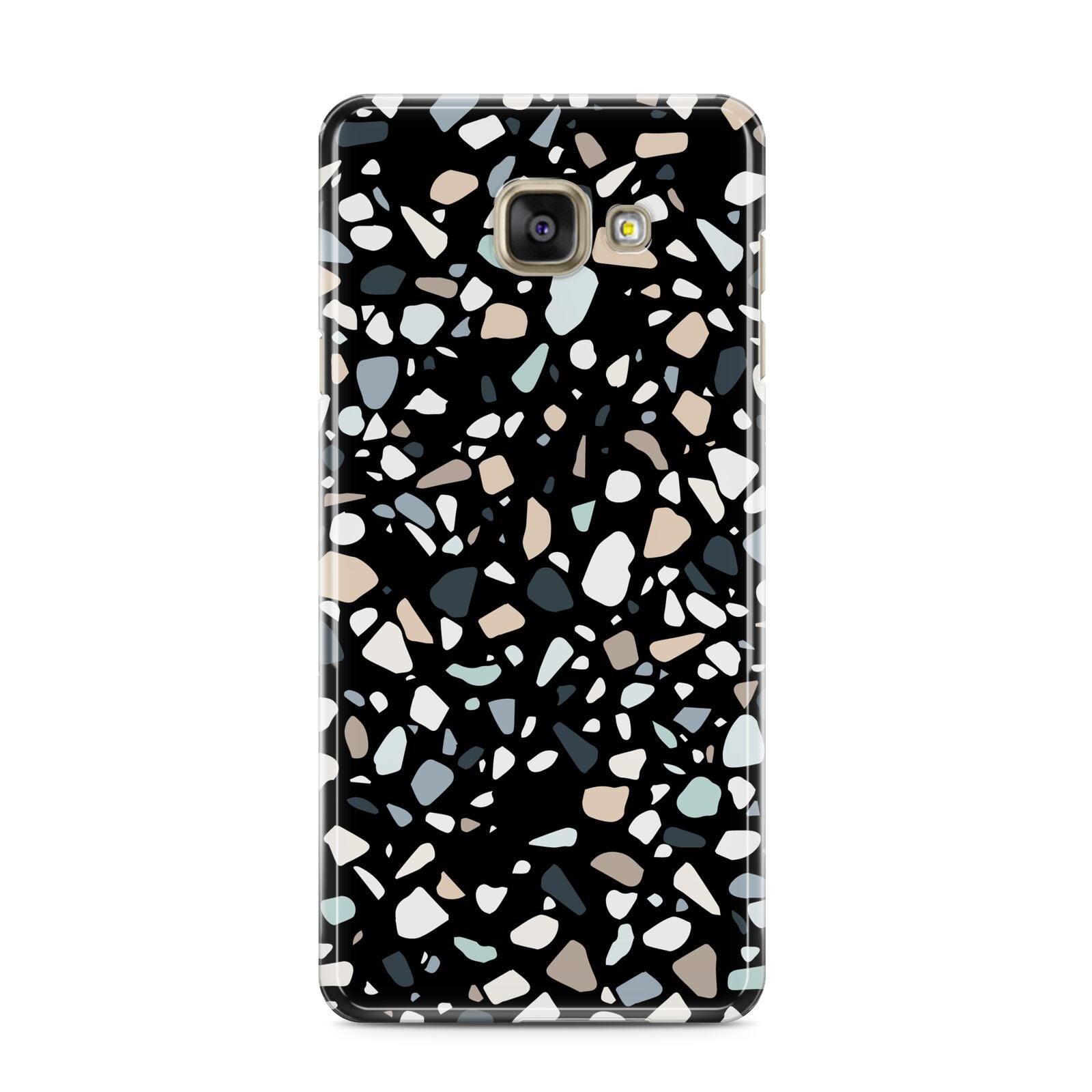 Terrazzo Samsung Galaxy A3 2016 Case on gold phone