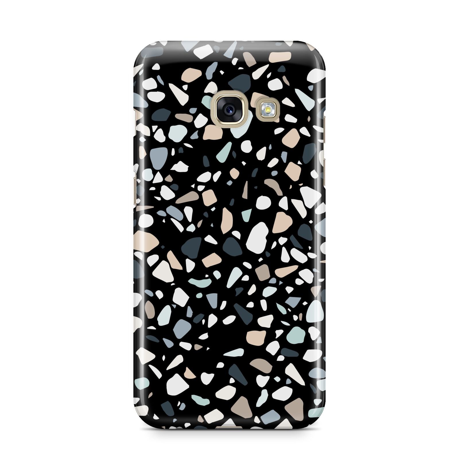 Terrazzo Samsung Galaxy A3 2017 Case on gold phone
