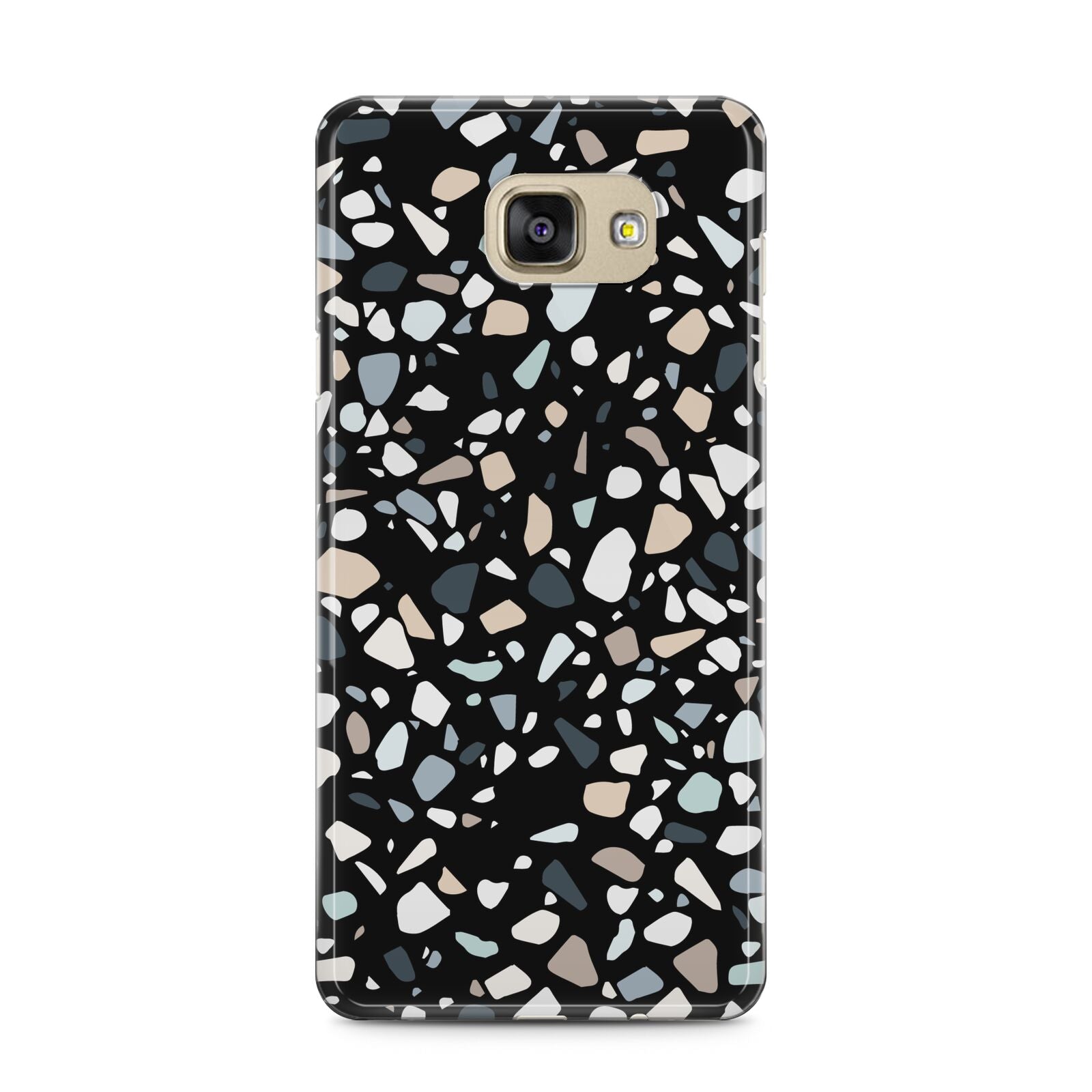 Terrazzo Samsung Galaxy A5 2016 Case on gold phone