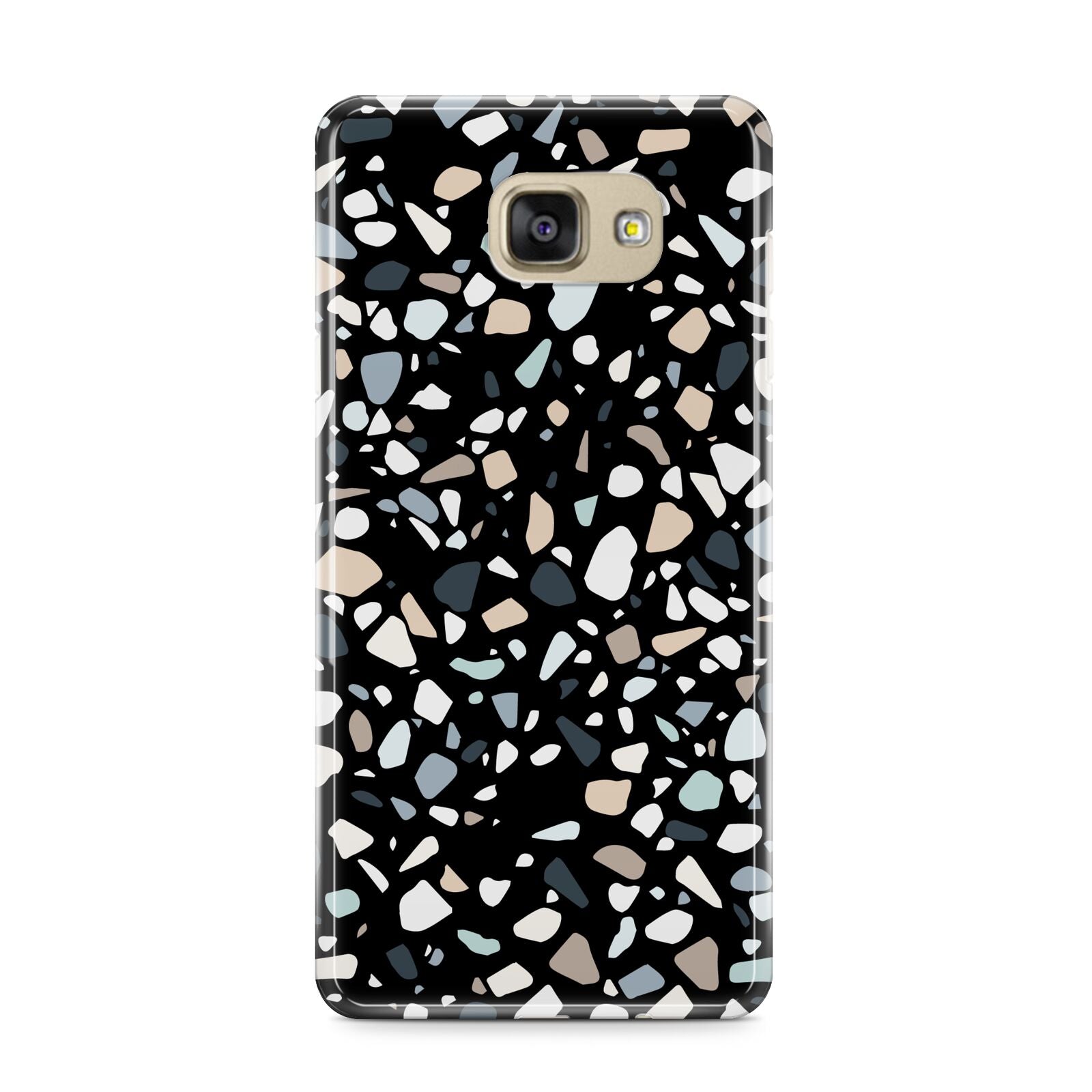 Terrazzo Samsung Galaxy A9 2016 Case on gold phone