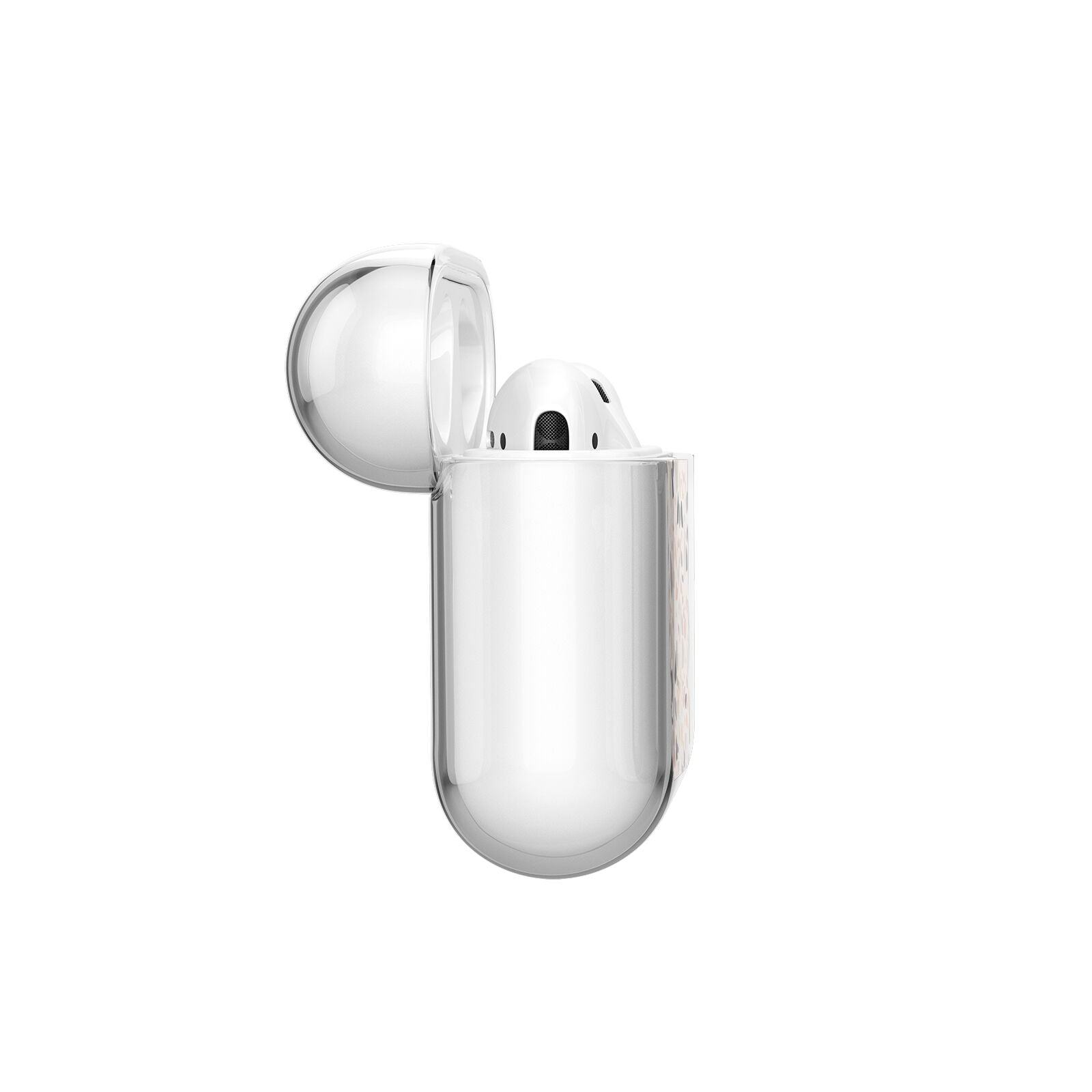 Terrazzo Stone AirPods Case Side Angle