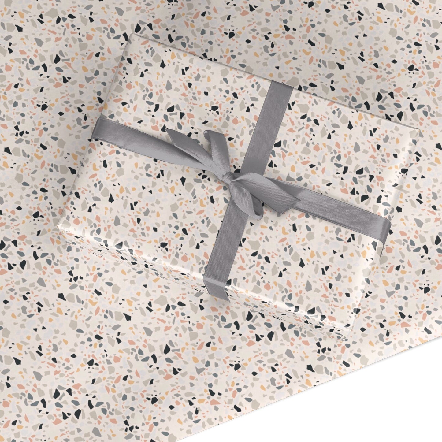 Terrazzo Stone Custom Wrapping Paper
