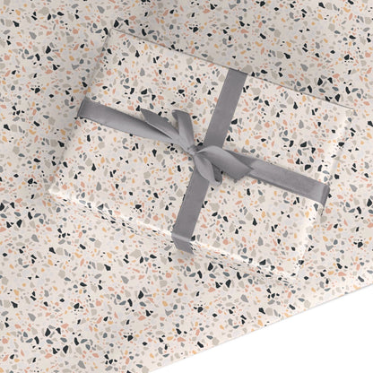 Terrazzo Stone Custom Wrapping Paper