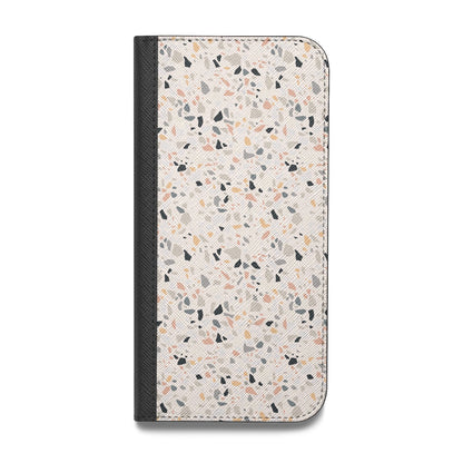 Terrazzo Stone Vegan Leather Flip Samsung Case