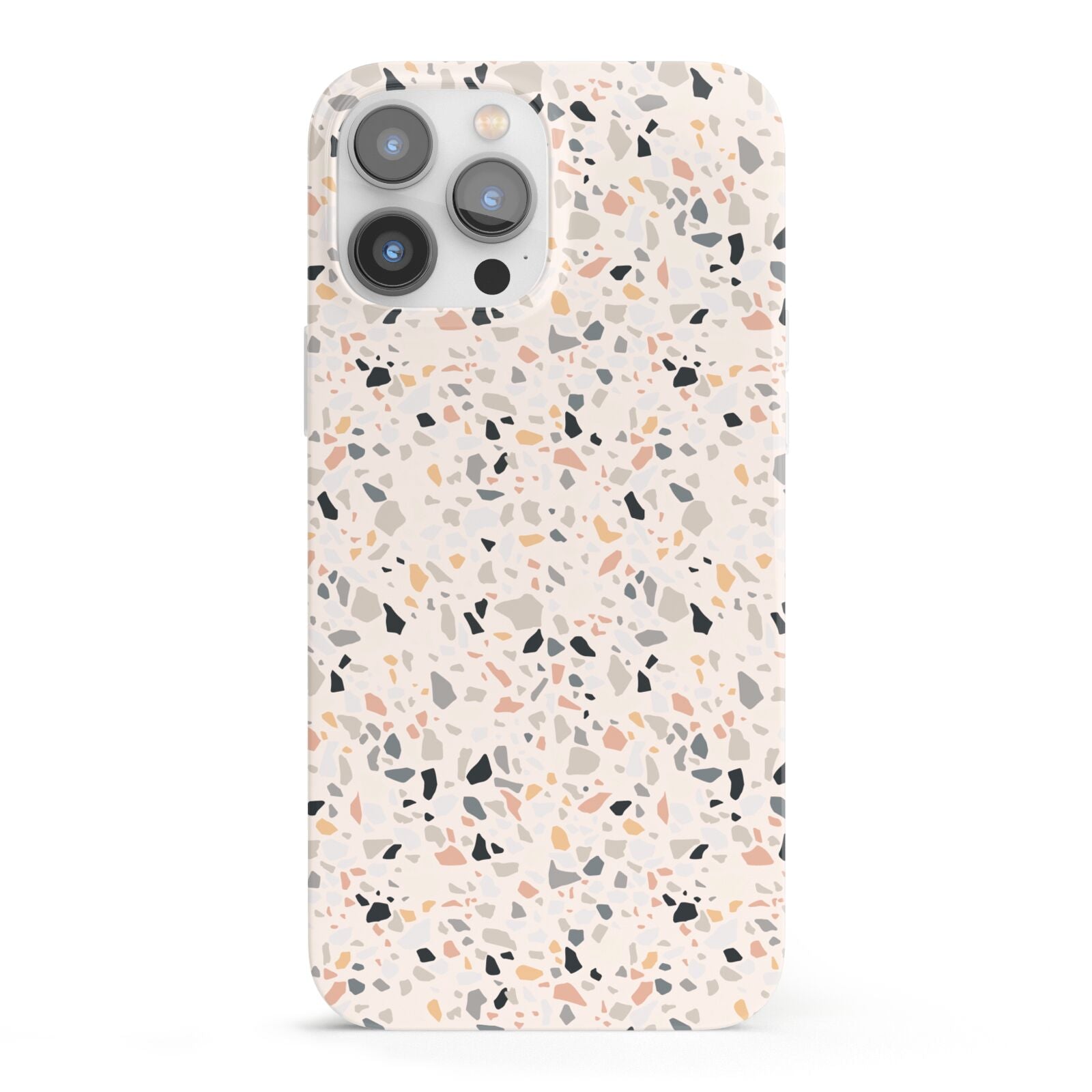 Terrazzo Stone iPhone 13 Pro Max Full Wrap 3D Snap Case