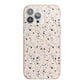 Terrazzo Stone iPhone 13 Pro Max TPU Impact Case with Pink Edges