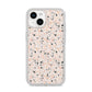Terrazzo Stone iPhone 14 Glitter Tough Case Starlight